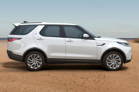 side view of the land rover discovery