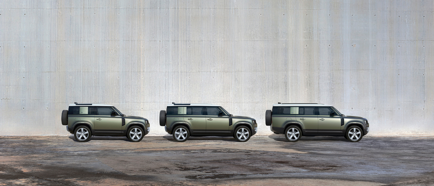 The Defender Family 90, 110 and 130